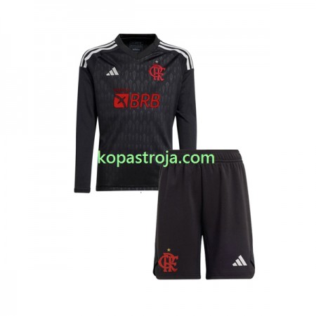 Billiga Fotbollströjor CR Flamengo Målvakt Barn Borta tröja 2023/24 Långärmad
